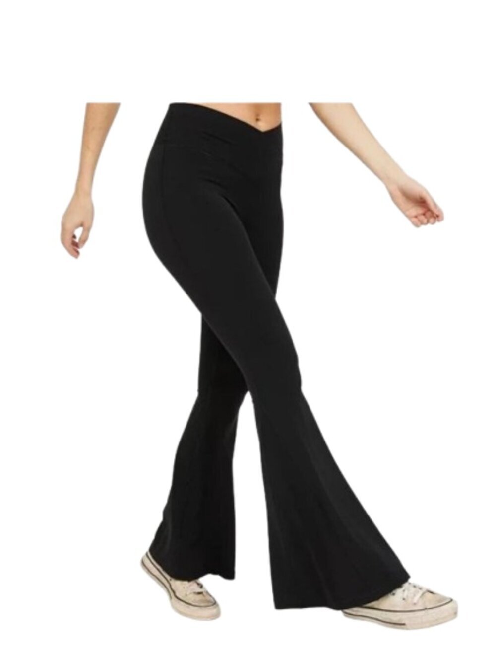 Aeropostale Black Boot Cut Flare Pants, size Medium (F26)